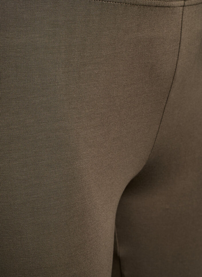 Basic Leggings aus Viskose, Grün, Packshot image number 2