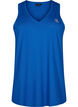 Top d’entraînement avec col en V, Princess Blue, Packshot image number 0