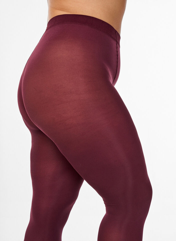 Collants 100 deniers, Bordeaux, Packshot image number 2