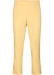 Pantalon avec poches et jambes droites, Jaune clair, Packshot image number 0