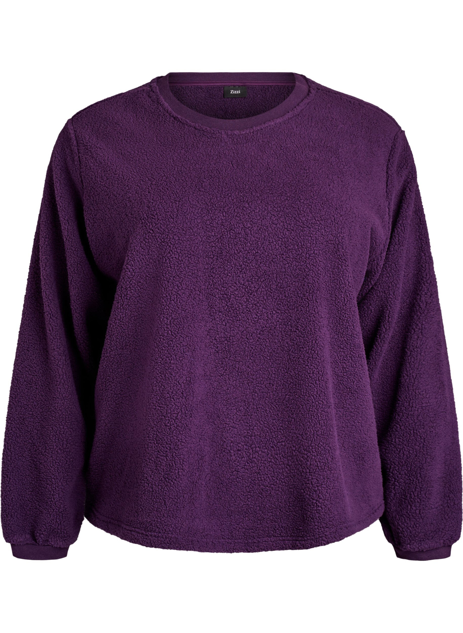 Pullover aus weichem Teddyfleece
