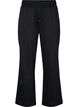 Pantalon d'entra&icirc;nement coupe ample avec taille haute, Noir, Packshot image number 0
