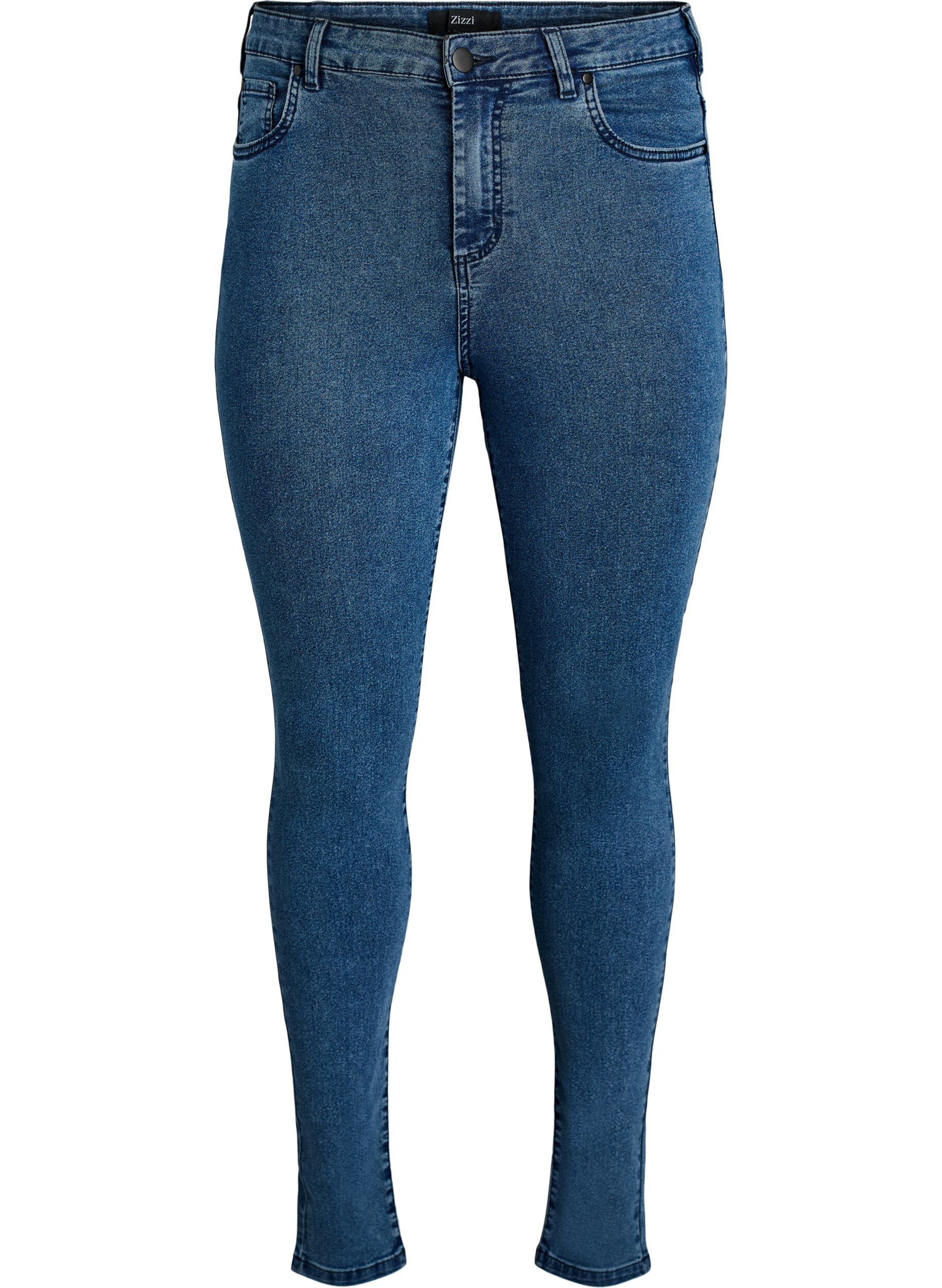 Amy Super Slim Fit Jeans mit hoher Taille