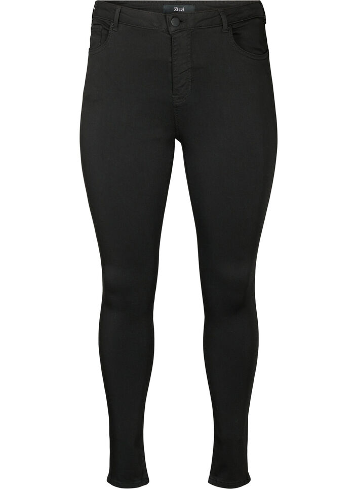 Stay Black Amy Jeans mit hoher Taille, Schwarz, Packshot image number 0