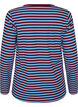 Gestreifte Bluse mit langen &Auml;rmeln, Blau, Packshot image number 1