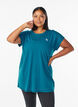 Langes Trainingsshirt, Petrol, Model image number 0