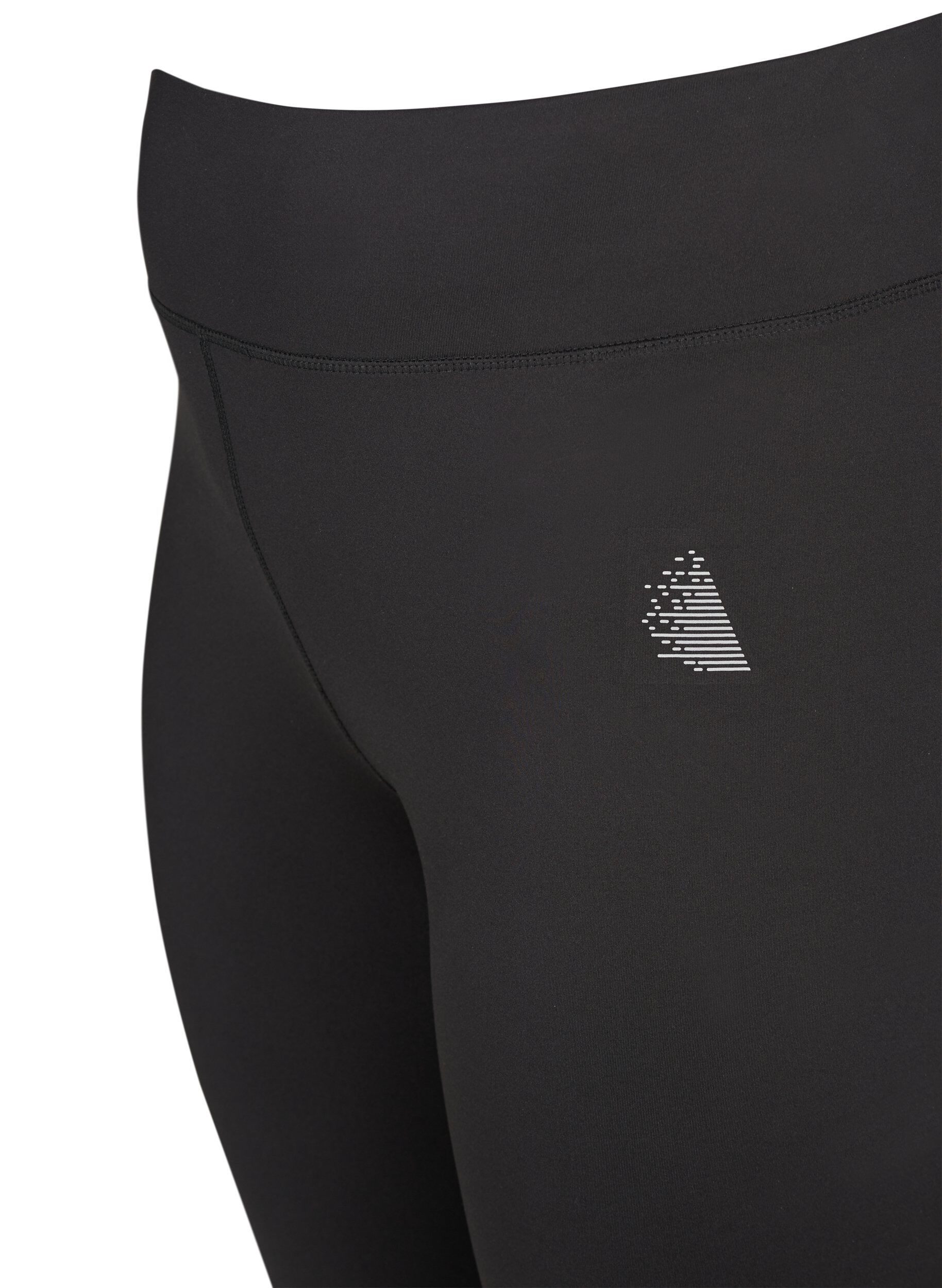 Zizzi Legging sport basic cropped, Noir, Packshot image number 2