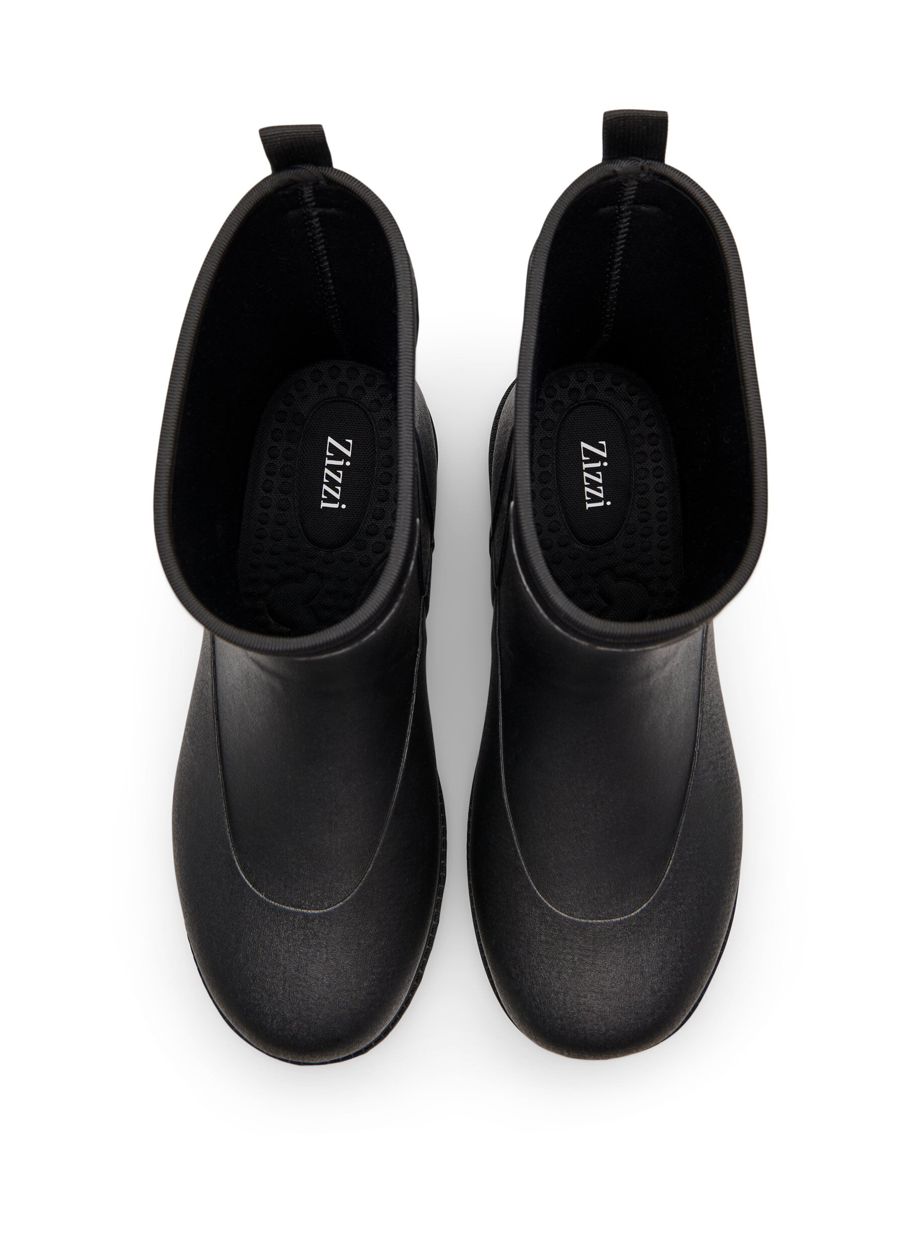 Zizzi Large - Bottines avec tige en n&eacute;opr&egrave;ne &eacute;lastique, Black, Packshot image number 2