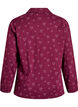 Baumwoll-Pyjamahemd mit Brusttasche, Rot, Packshot image number 1