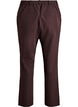Pantalon avec poches et jambes droites, Marron, Packshot image number 1