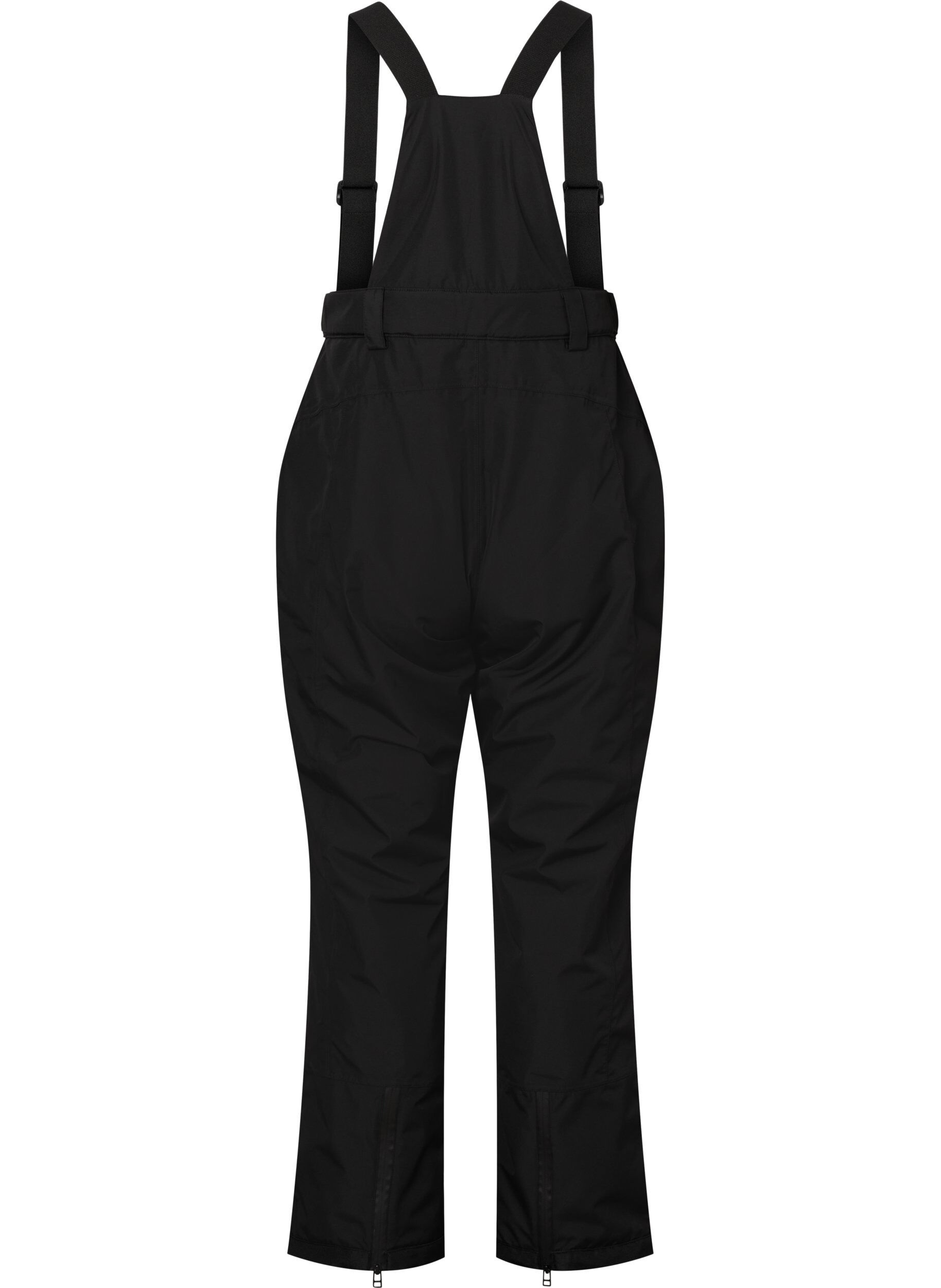 Zizzi Pantalon de ski avec bretelles, Black, Packshot image number 1