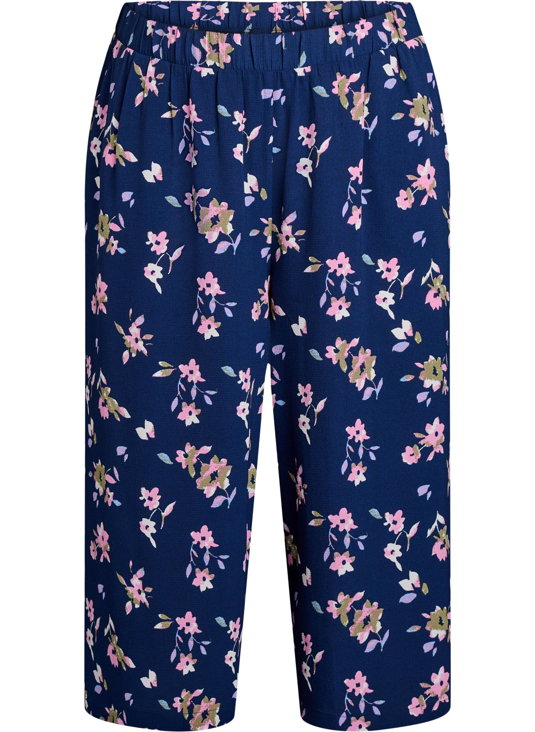 Culotte-Hose mit Print