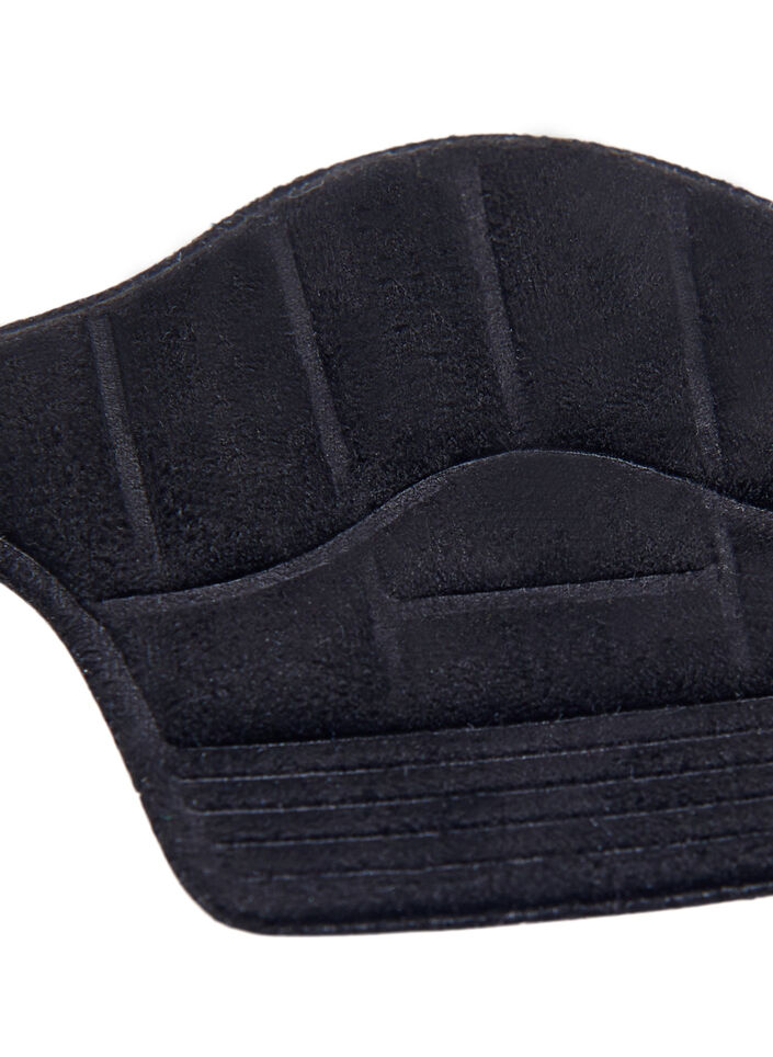 2-pack Ferseneinlagen, Schwarz, Packshot image number 3