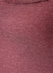 Geripptes Top mit Spitzen, Rot, Packshot image number 2