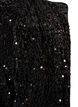 Strickjacke mit Pailletten und 3/4-&Auml;rmeln, Schwarz, Packshot image number 2