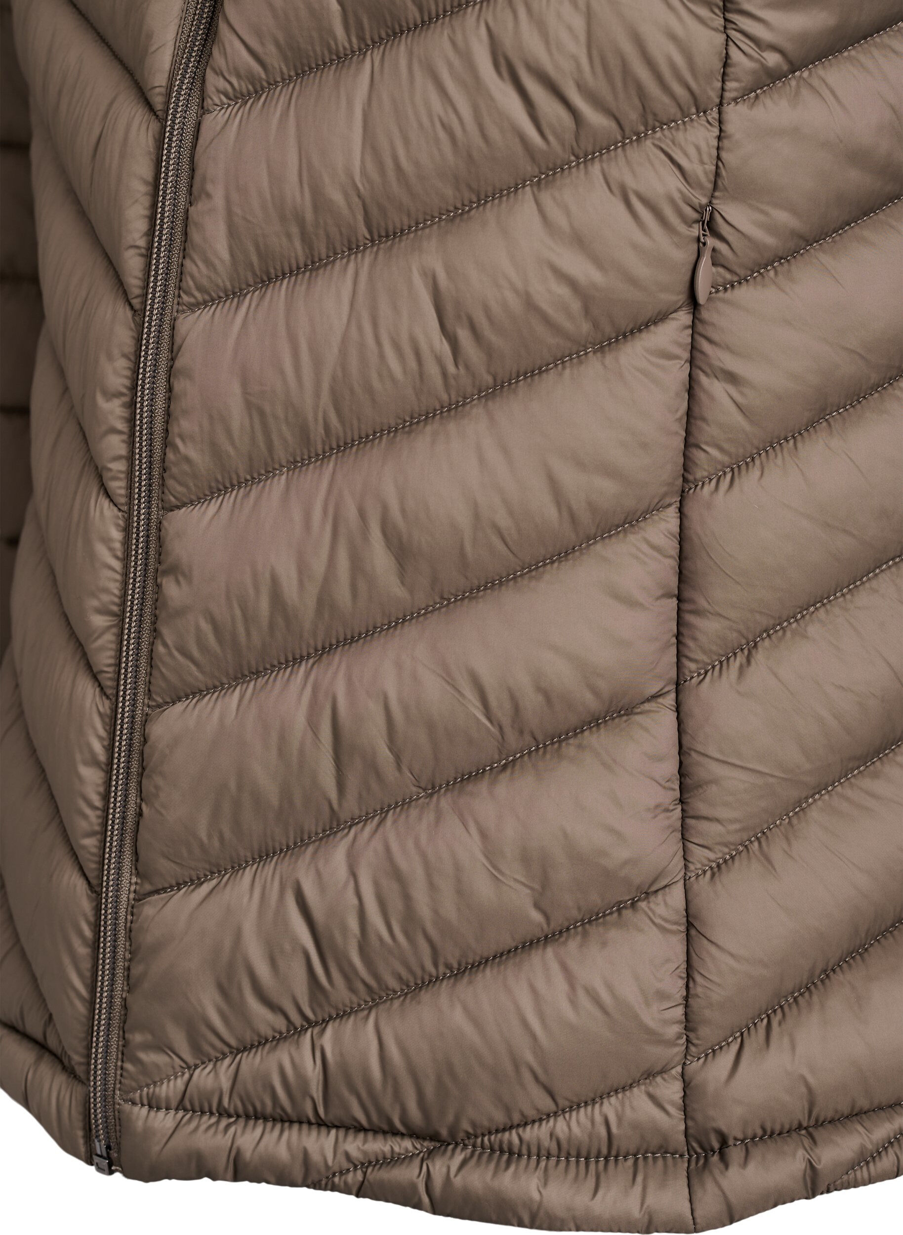 ZizziVeste l&eacute;g&egrave;re avec poches, Marron, Packshot image number 3