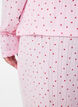Pyjamahose aus Bio-Baumwolle mit Lochstickerei, Pink, Model image number 4