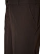 Hoch taillierte Hose mit B&uuml;gelfalten, Braun, Packshot image number 2