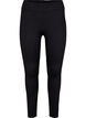 Leggings mit Stretch Rippstruktur, Black, Packshot image number 0