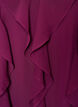Partykleid mit R&uuml;schendetails und V-Ausschnitt, Rot, Packshot image number 2