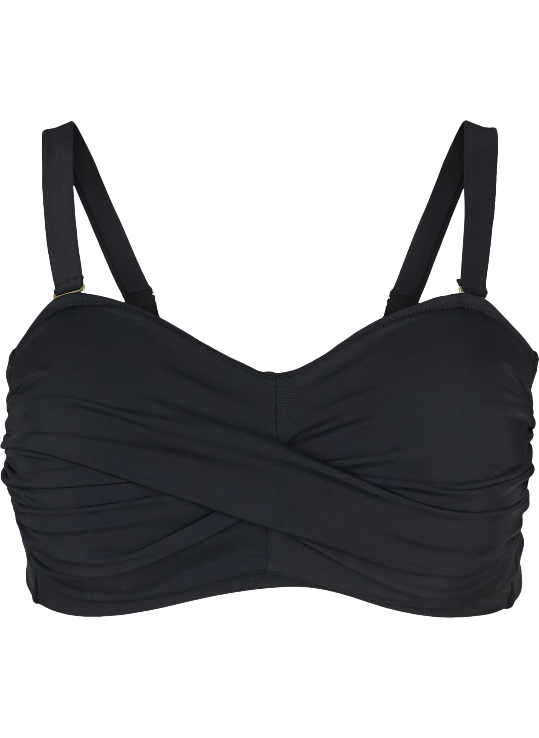 Zizzi Haut de bikini, Black, Packshot image number 0