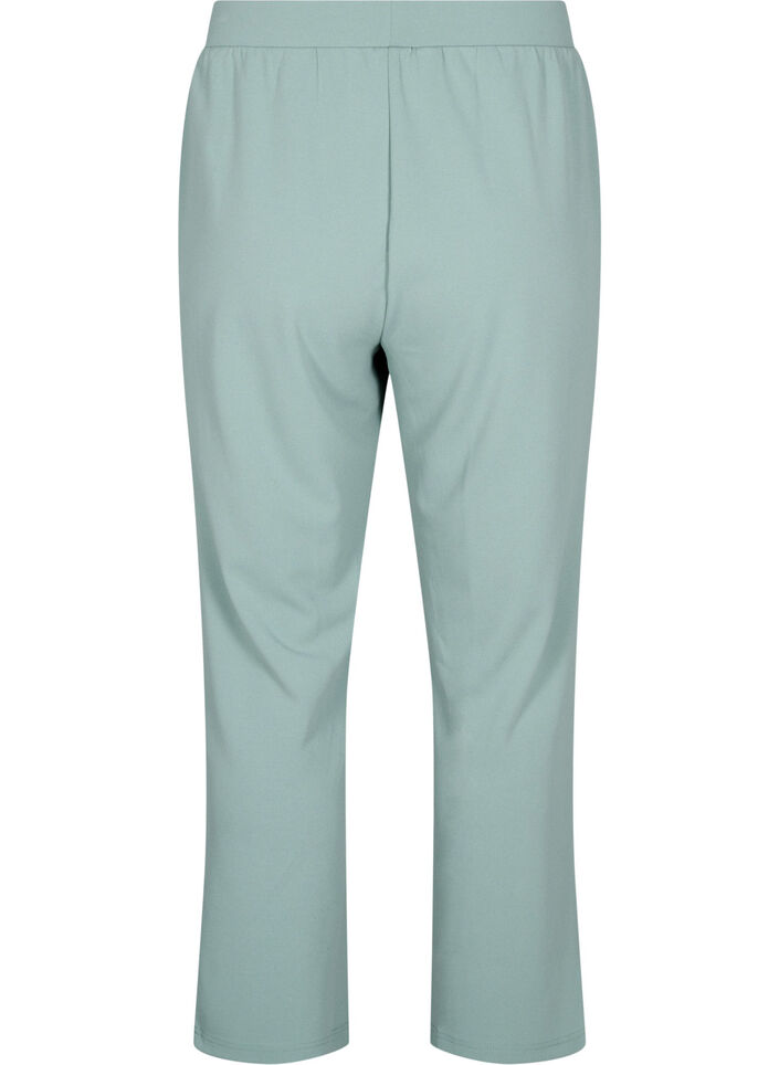 Pantalon &agrave; coupe droite, Vert, Packshot image number 1