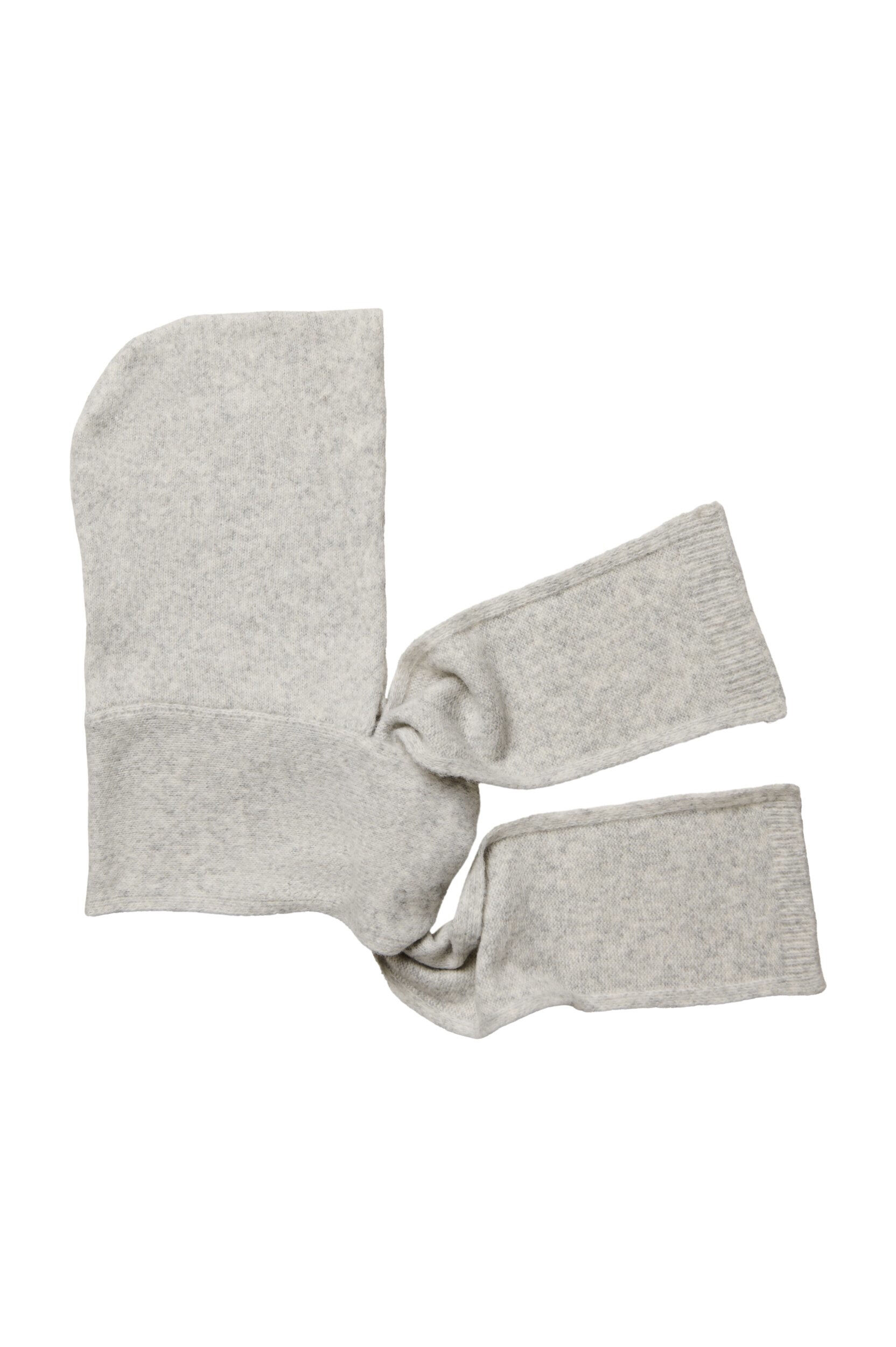 Zizzi&Eacute;charpe en maille &agrave; capuche, Gris, Packshot image number 3