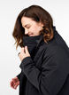 Fr&uuml;hlingsjacke aus wasserabweisendem Material mit A-Linie, Schwarz, Model image number 3