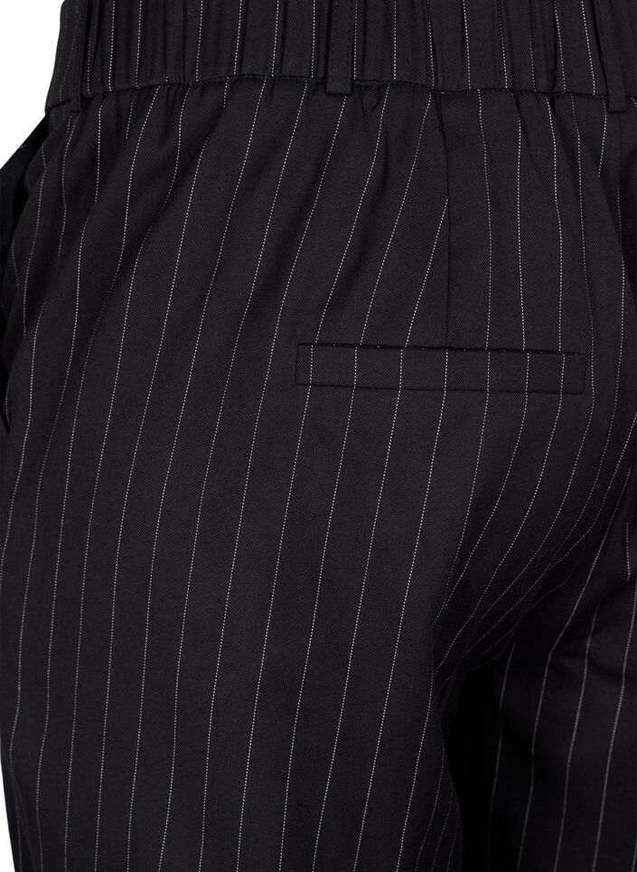Pantalons à rayures fines, Black W. Pinstripe, Packshot image number 3