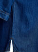 Jeansbluse mit Brusttasche und ellenbogenlangen &Auml;rmeln, Blau, Packshot image number 3