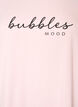 T-shirt imprim&eacute;, Rose, Packshot image number 2