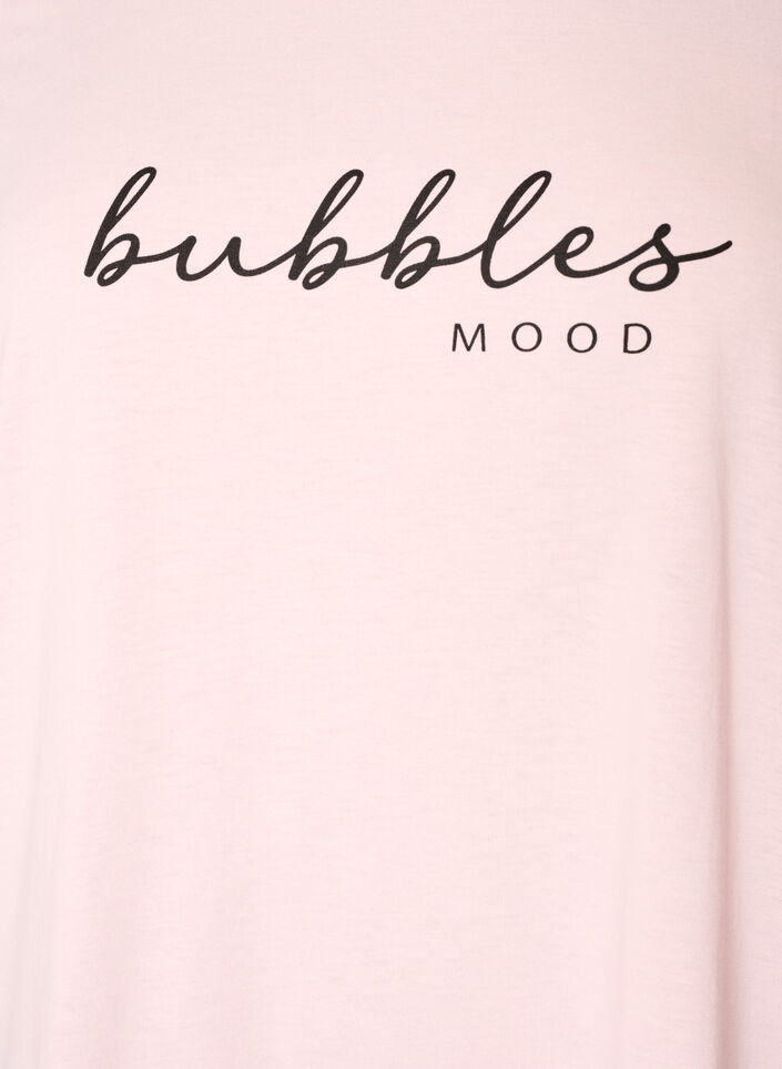 T-shirt imprim&eacute;, Rose, Packshot image number 2