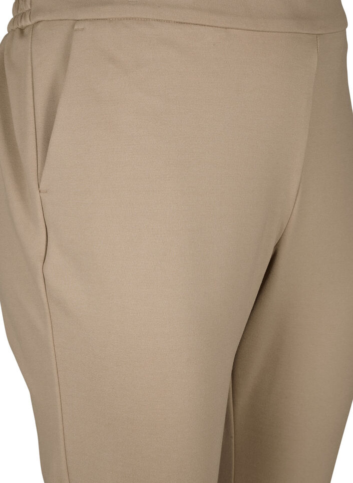 Pantalon court avec poches, Beige, Packshot image number 2