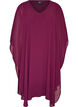 Robe courte en mousseline avec col en V, Violet, Packshot image number 0