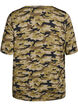 T-Shirt mit TENCEL&trade; Lyocell und Tarnmuster, Gr&uuml;n, Packshot image number 1