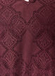 Blouse en dentelle &agrave; manches longues, Bordeaux fonc&eacute;, Packshot image number 2
