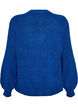 Cardigan en maille douce avec boutons dor&eacute;s, Turquoise, Packshot image number 1