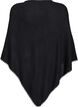 Poncho en maille fine, Noir, Packshot image number 1