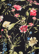 Kleid mit Aufdruck und kurzen &Auml;rmeln, Schwarz, Packshot image number 2