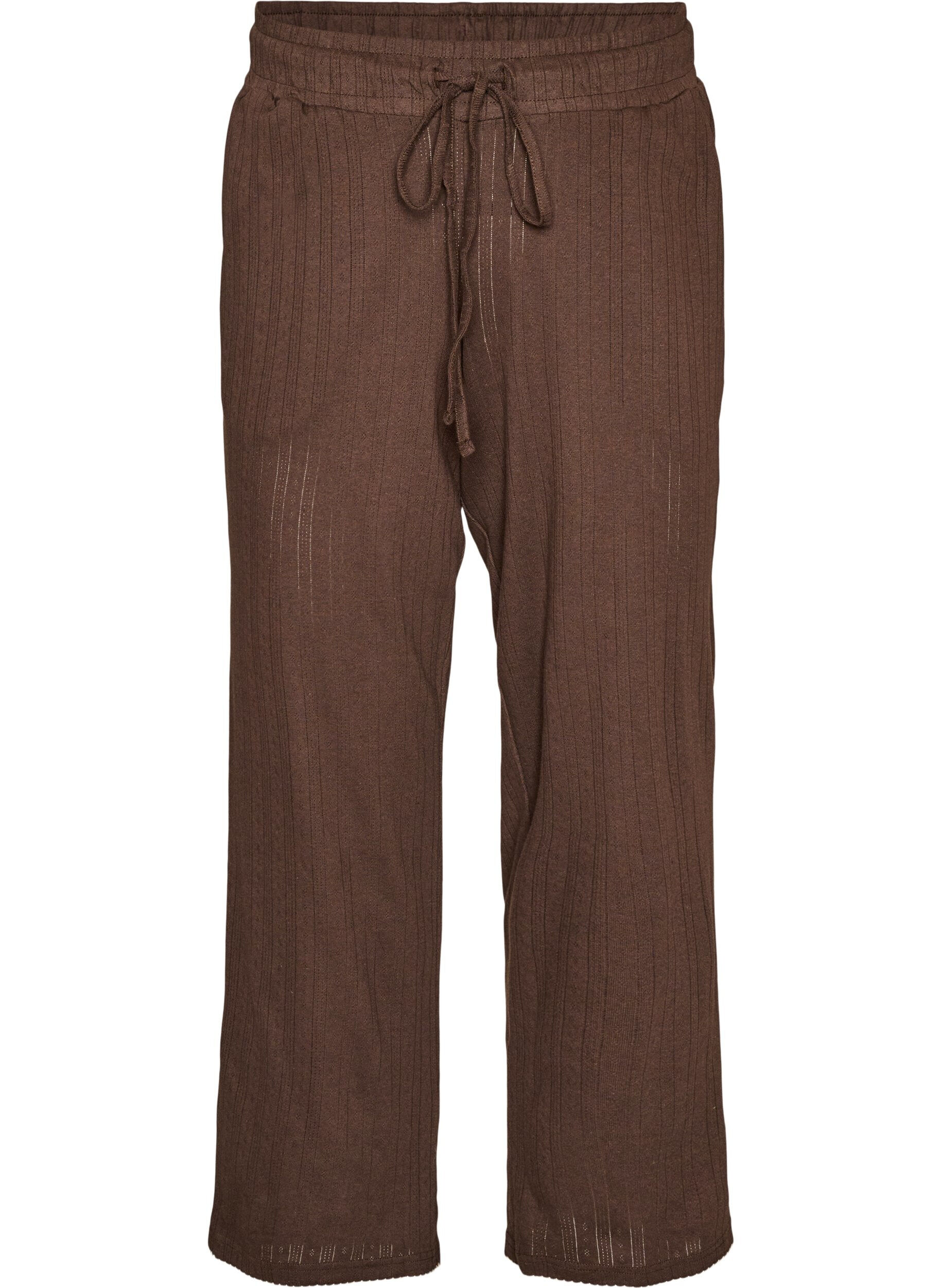 Pyjamahose aus Bio-Baumwolle mit Lochstickerei