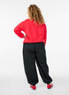 Ballonhose mit Taschen und elastischem Bund, Schwarz, Model image number 2