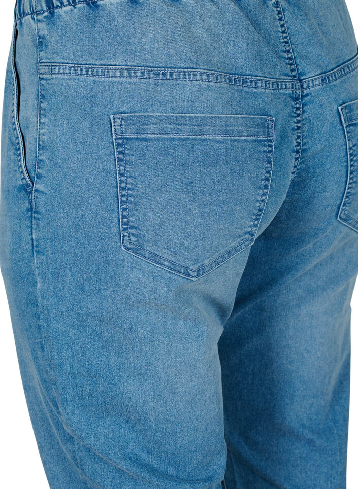 Jeans-Jogginghose mit Taschen, Blau, Packshot image number 3