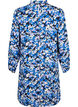FLASH - Robe à manches longues avec imprimé floral, Blue Purple Flower, Packshot image number 1