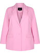 Blazer classique avec fermeture boutonn&eacute;e, Rose, Packshot image number 0