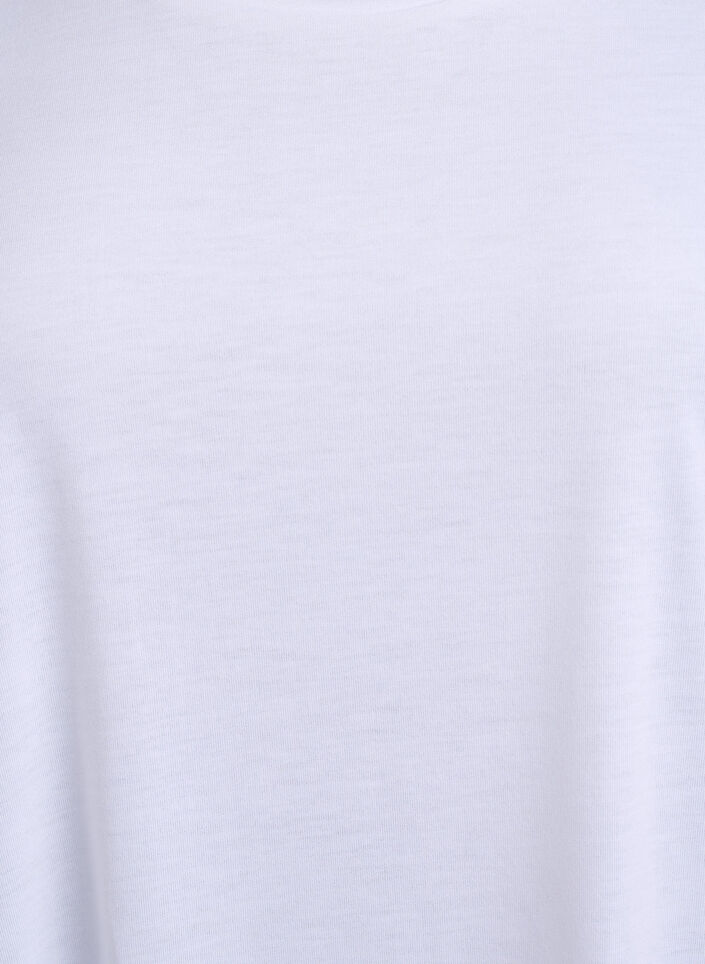 Chemise de nuit à manches courtes avec imprimé de texte, , Packshot image number 2