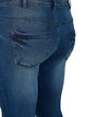 Cropped Amy Jeans mit Reißverschluss, Blau, Packshot image number 3