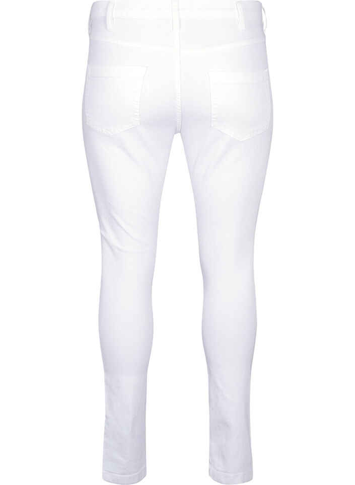 Jean Amy super slim taille haute, Blanc, Packshot image number 1