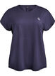 T-shirt de sport couleur unie, Bleu, Packshot image number 0