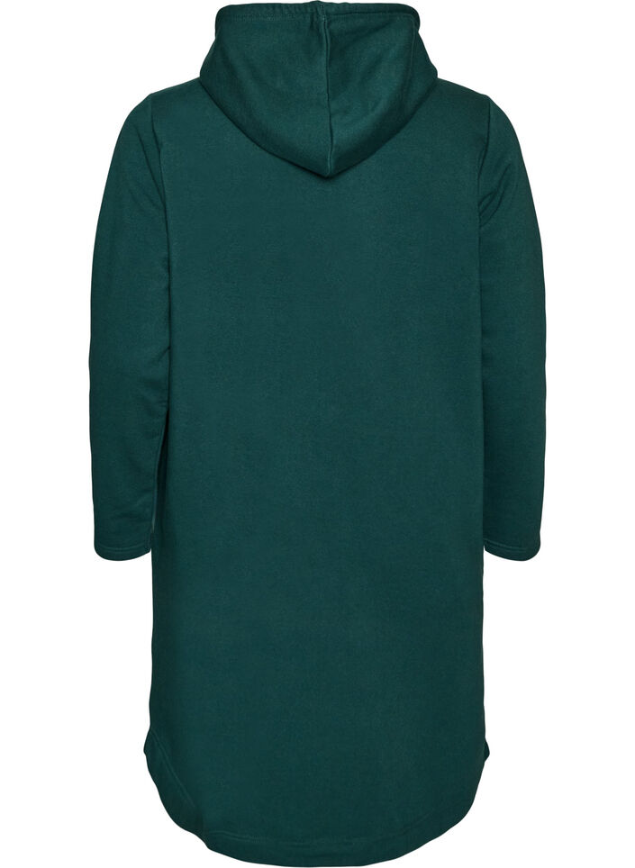 Robe sweat &agrave; capuche avec poches, 0648, Packshot image number 1