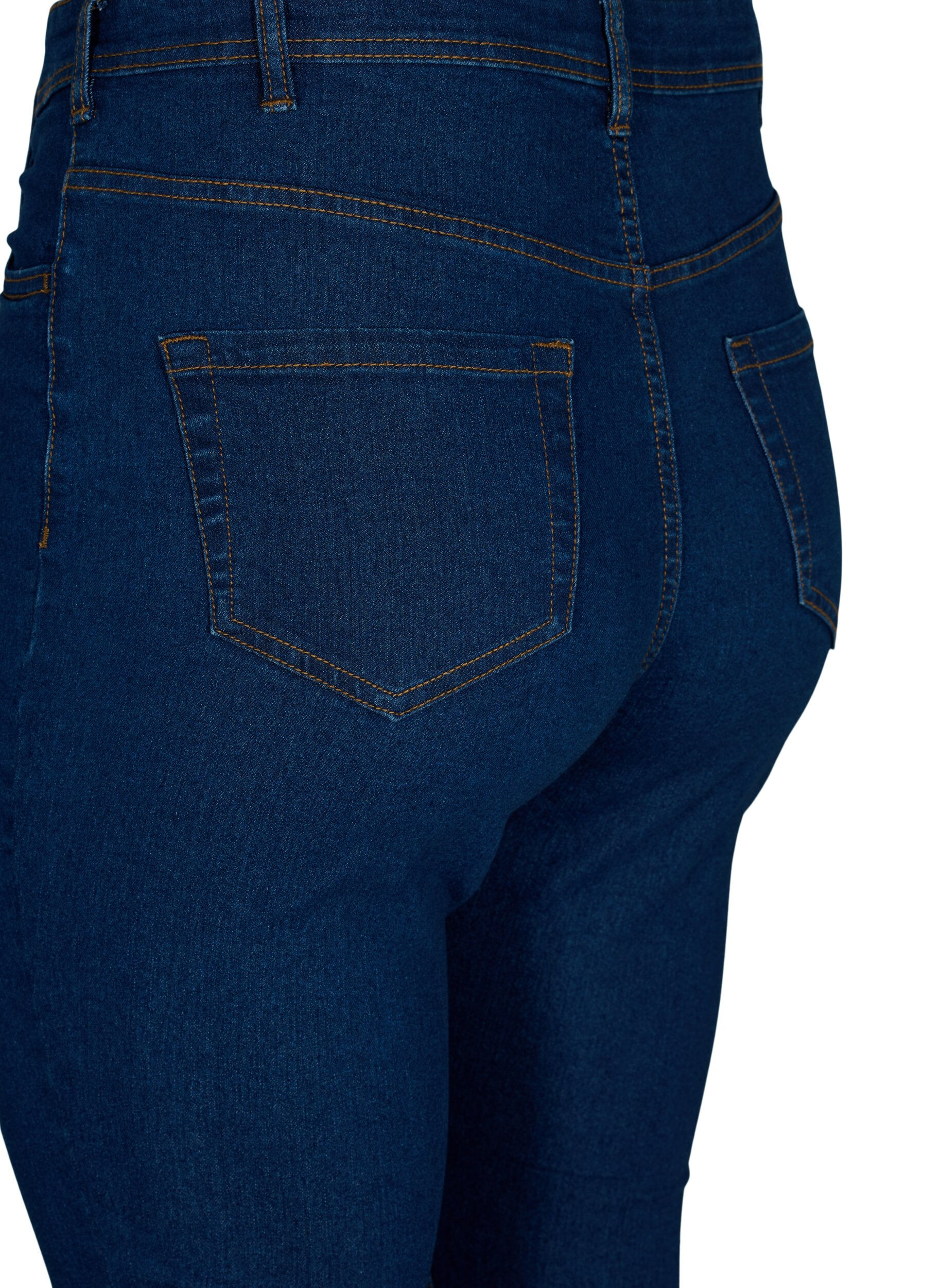 Zizzi FLASH - Jeans mit Super Slim Fit, Blau, Packshot image number 3